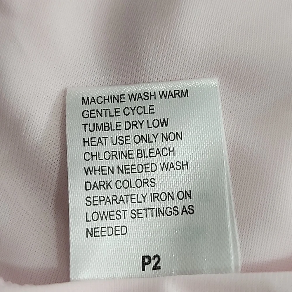 Miss Elaine‎ Women's Ruched Nylon Tricot Short Sleeve Nightgown Pink Size M